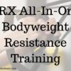 TRX all-in-one bodyweight resistance training
