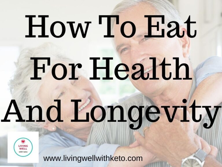 How to eat for health and longevity