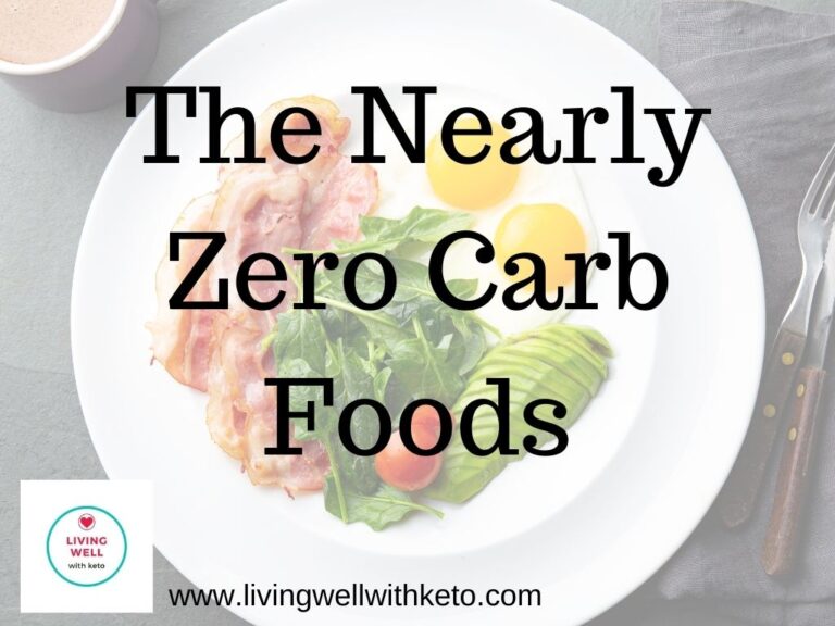 The Nearly Zero Carbs Food